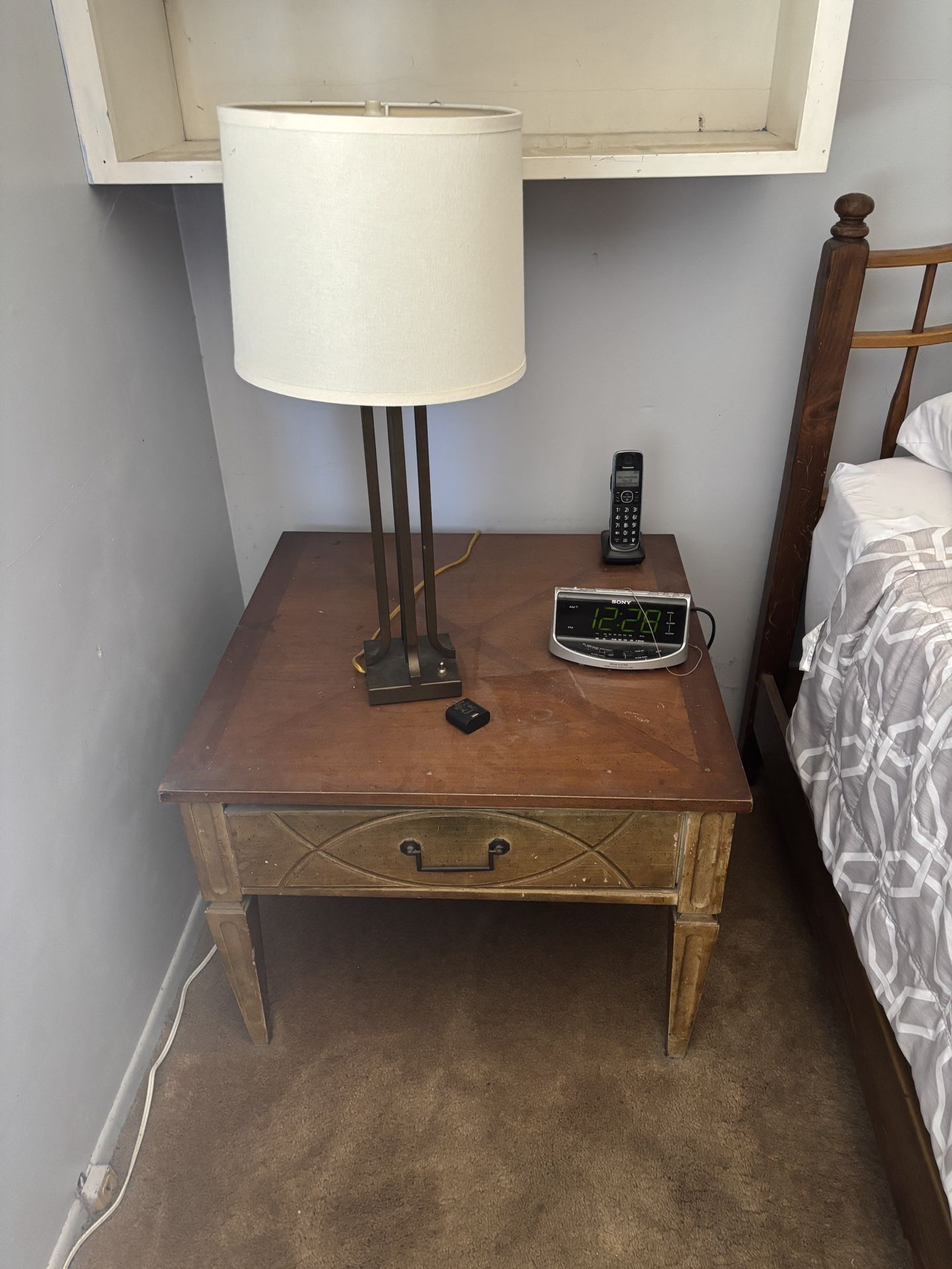 Dresser, Mirror and Nightstand