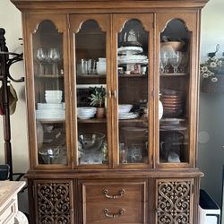 Antique Hutch Cabinet