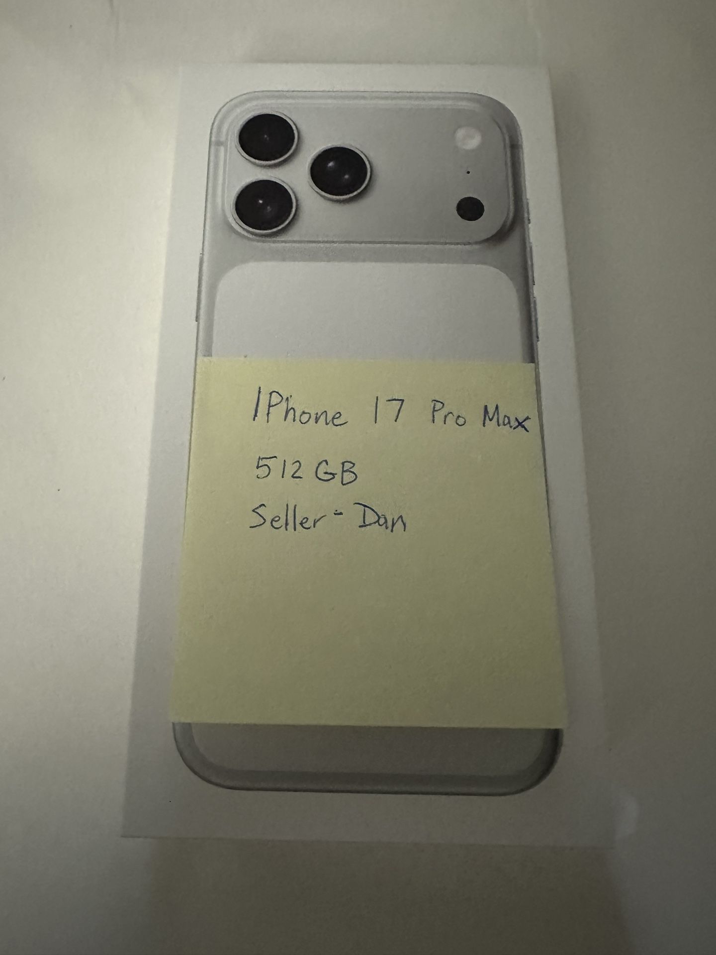 New Apple iPhone 17 Pro Max 512GB Silver