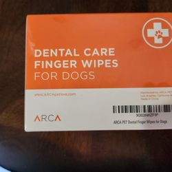Brand New Box Of Dog Dental Wipes 100 Count