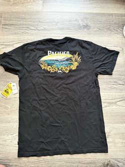Quiksilver x Pacifico Black Graphic T-Shirt size L