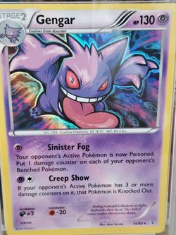 POKEMON GENGAR HOLO 2016