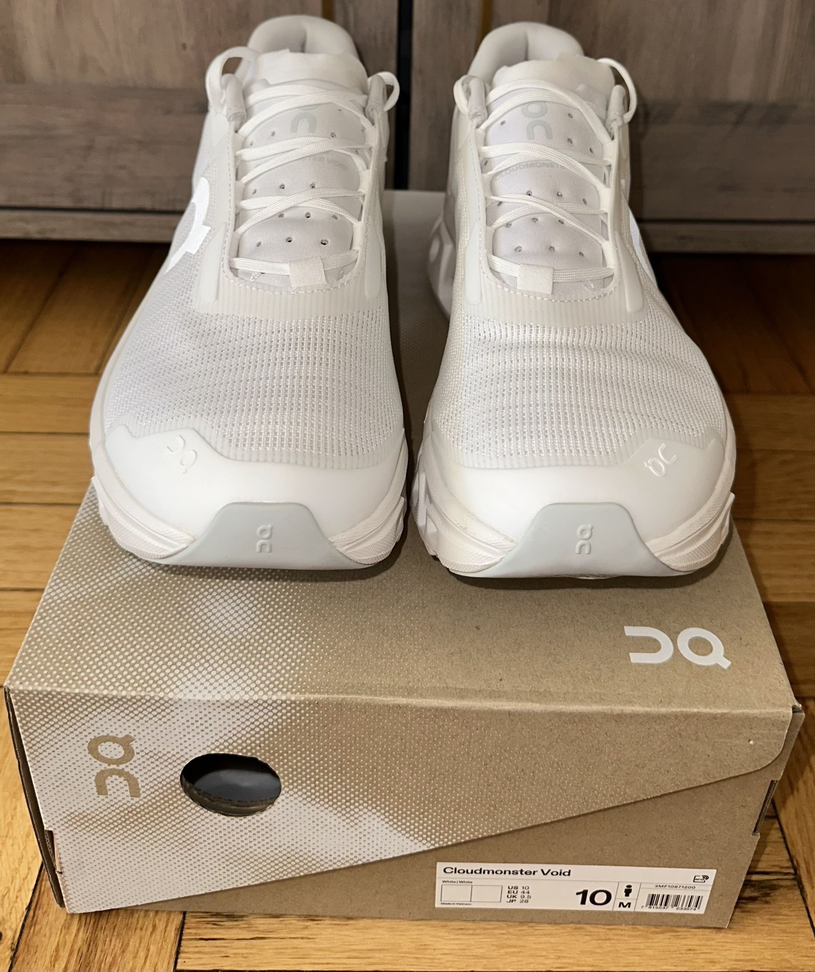 New Men’s On Cloudmonster VOID White (2MF10671200) Sz. 10...