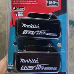 Makita Batteries New 5.0