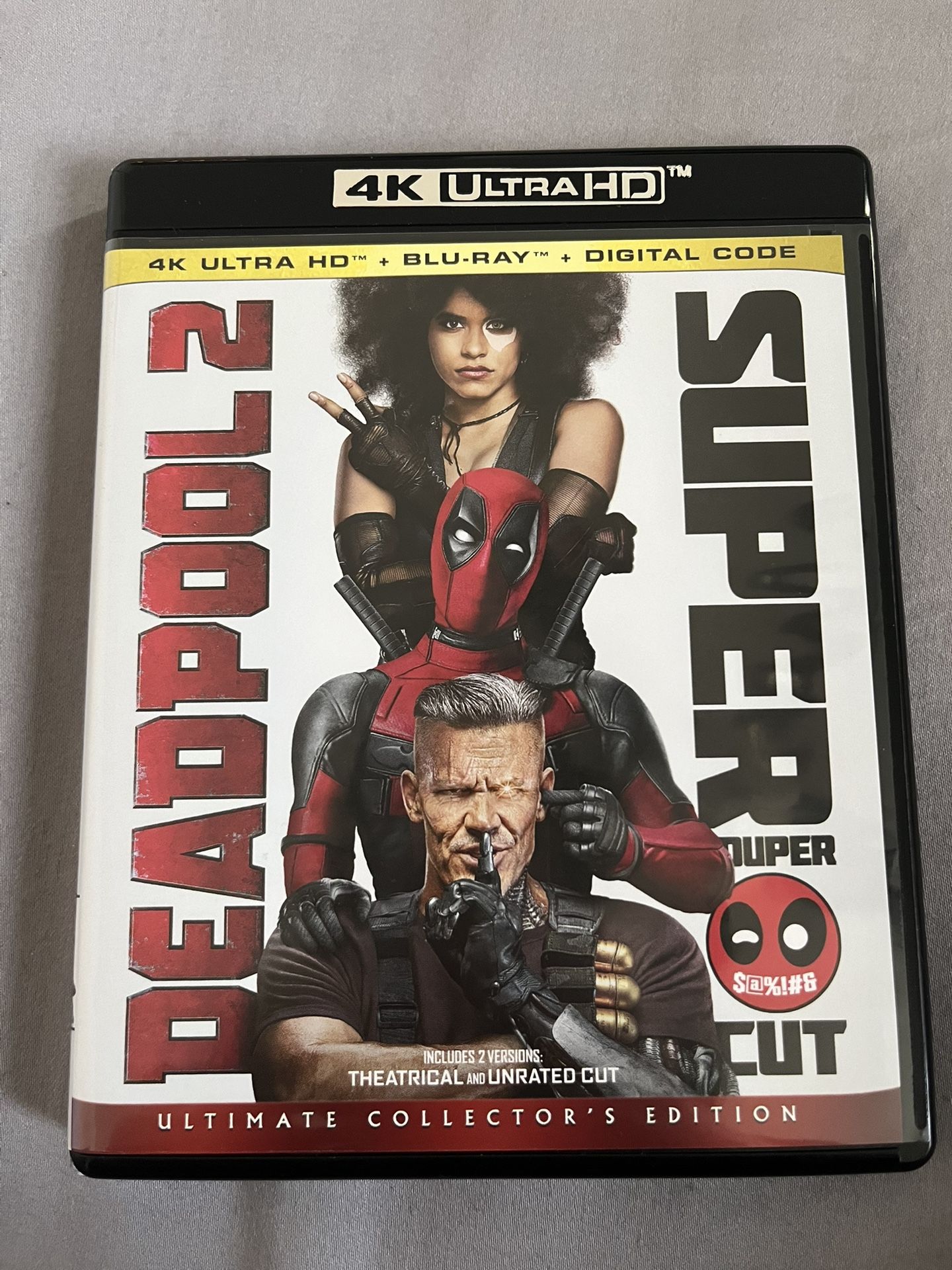 Deadpool 2- 4k (no digital) Ultimate Collectors Edition