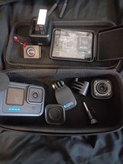 GoPro black 10 + GP waterproof backpack