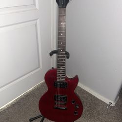 Epiphone Red Electric Guitar