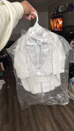 White Toddler Suit