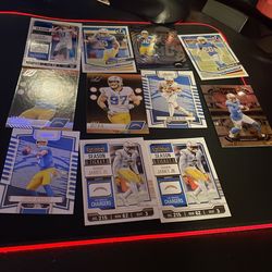 Over 100 football cards