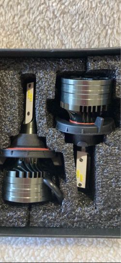 H1 LED Headlight Bulb, 10000 Lumens Super Bright LED Headlights Conversion Kit 6000K Glacier White