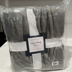 Charter Club Cozy Plush Throw