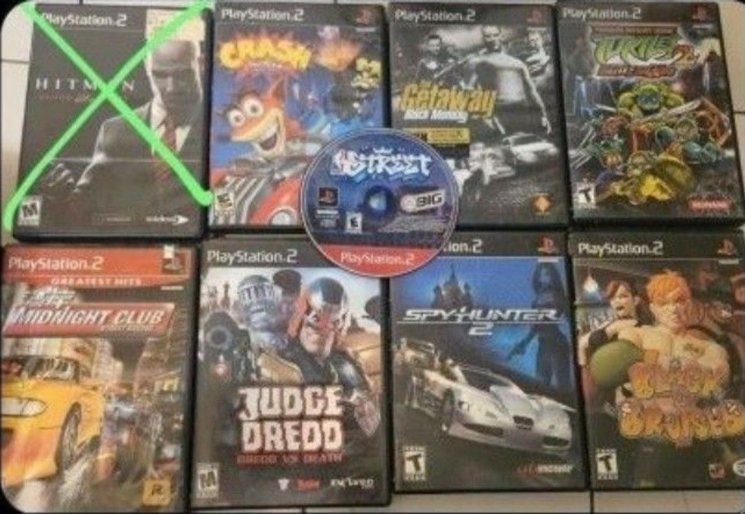 PS2 games 