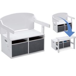 Kids Convertible Activity Bench