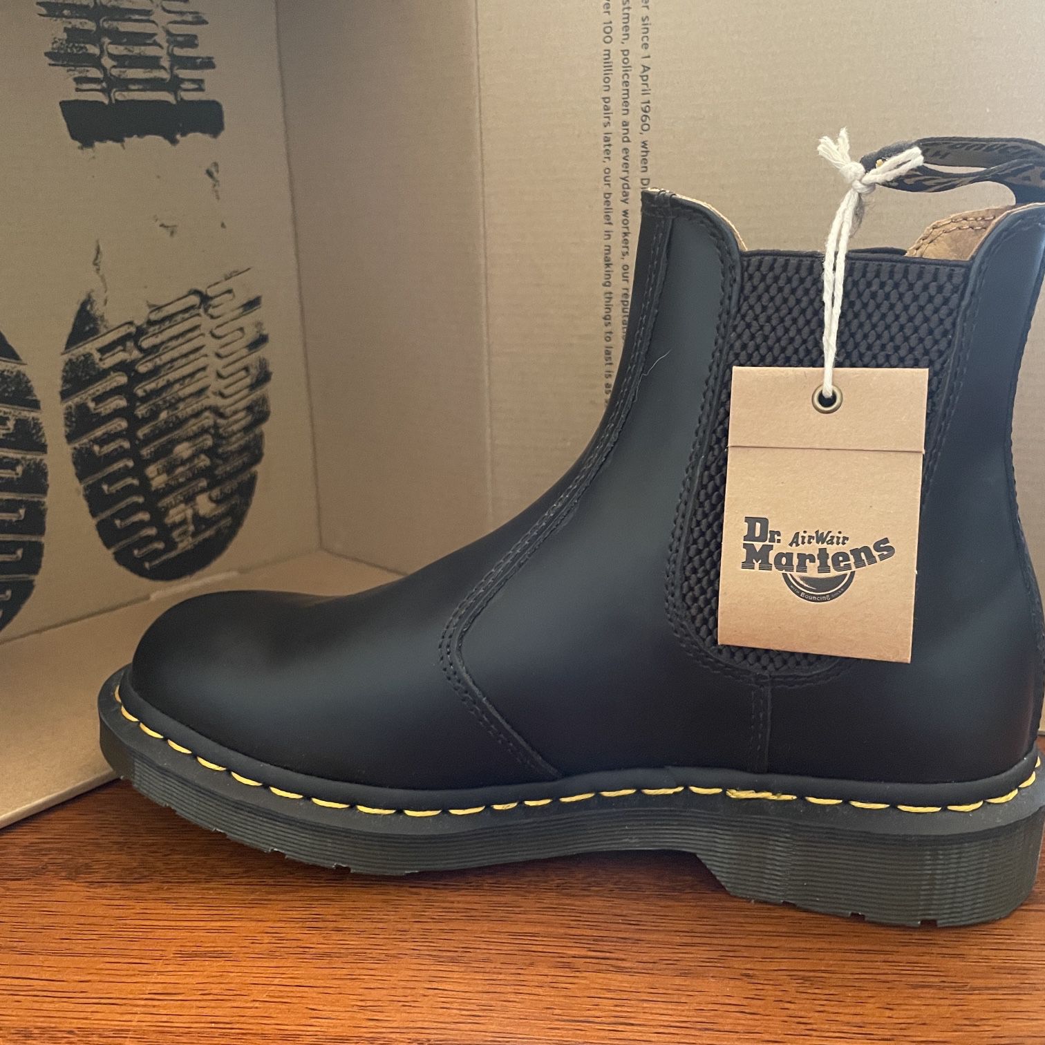 Dr. Marten’s Smooth Leather Chelsea Boots