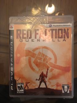Ps3 red faction new factory sealed
