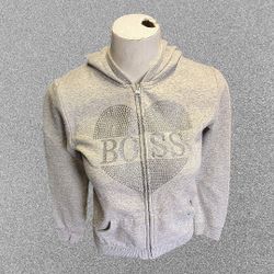 Women's (Junior's) Place Boss Hoodie With Heart 