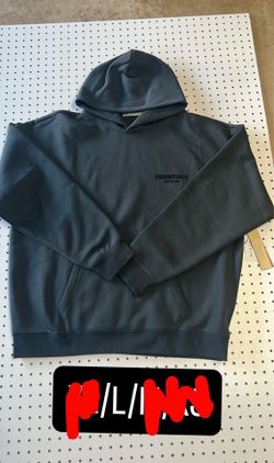 Essentials hoodie black