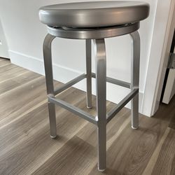 Metal Spinning Stool from Crate and Barrel
