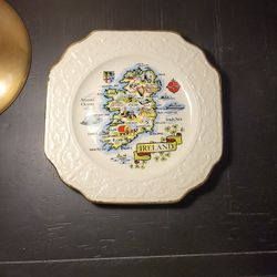 vintage Irish plate