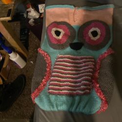 Baby Knitted Snuggle Owl And Football 