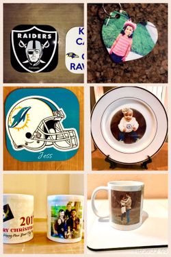 Customized sublimation gifts .