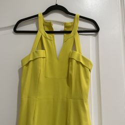 BCBG Yellow Dress