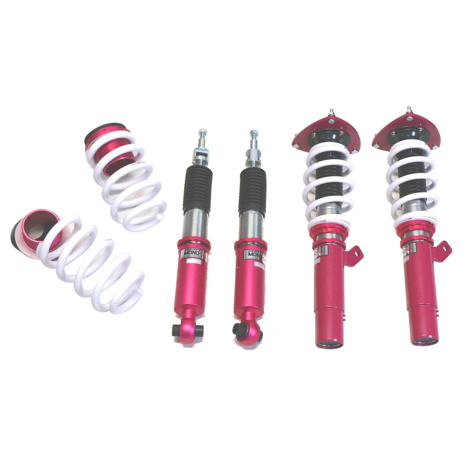 GODSPEED MONOSS DAMPER COILOVERS LOWERING KIT STRUT SHOCK FOR VOLKSWAGEN ID.4 (E21) 2021-25 FOR AUDI Q4 E-TRON / Q4 SPORTSBACK E-TRON (F4) 2022-25