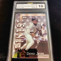 Derek Jeter 1998 Mystery Finest #ILM6  UCG GEM MINT 10