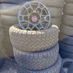 17” New Wheels With 285/65R17 Tires