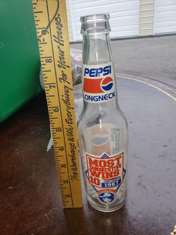 Pepsi long neck bottle