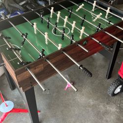 5 In 1 Kids Game Table Foosball Pool Hockey
