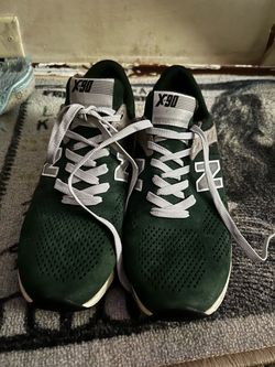 New Balance X-90 Green Sneakers