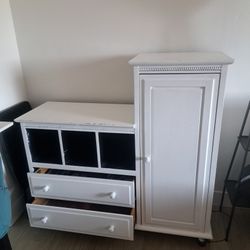 COFFEE BAR/ OFFICE STORAGE/BABY CHANGER
