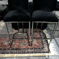 10 Black Barstool Set