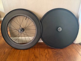 Carbon disc with 88mm wheelset