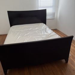 Full Bed Furniture with Mattress Beautyrest Hybrid