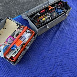 2 tools boxes