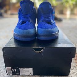 Air jordan 4 hyperblue flyknits