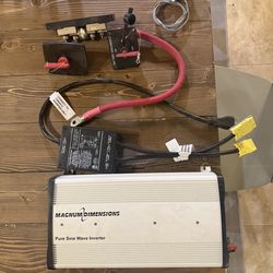 2000W Pure Sine Wave Inverter RV / Van / Solar – Magnum CSW2012 + Transfer Switch & Remote