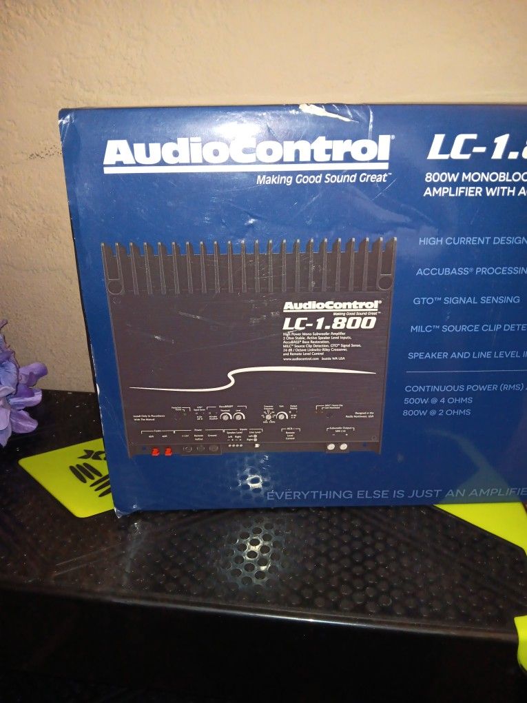 Brand New Audio Control LC- 1.800 Amplifer