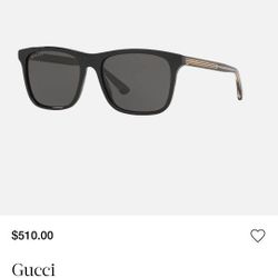 GUCCI BLACK LUXURY GLASSES GG0381SN