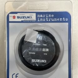 Black Suzuki Hourmeter
