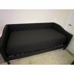 Twin Bed: Sofa Bed & Mattress
