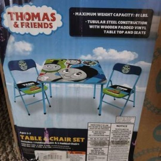 Thomas Friends Table And Chair Set for Sale in Mesquite TX OfferUp