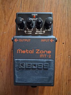 Boss, Metal Zone MT-2, pedal
