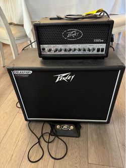 PEAVEY 6505 MH MINI STACK (Head + Cab) - LIKE NEW - MOVING SALE