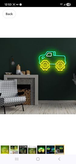 Pickup Truck Neon Light $15