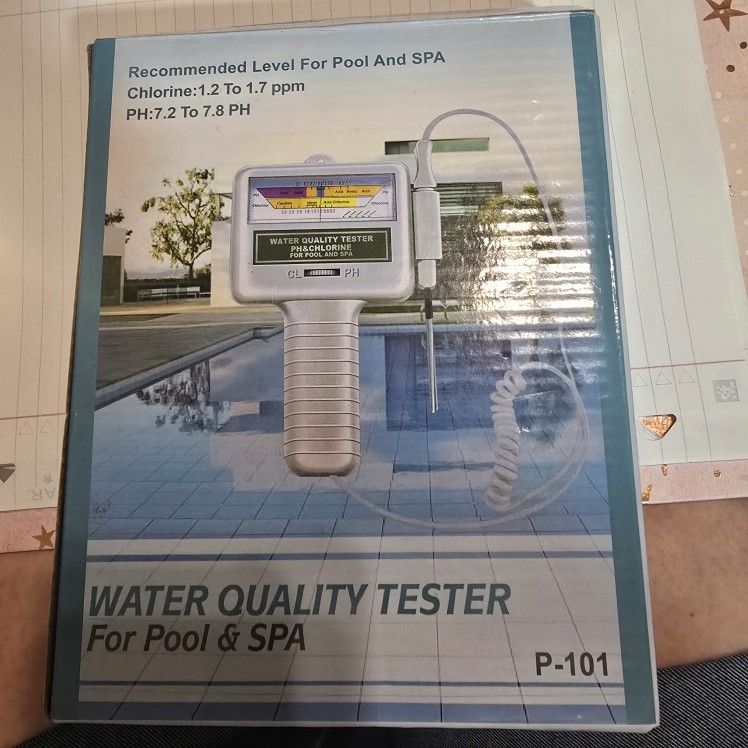Electronic Chlorine And Ph Tester
