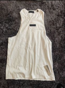 Essentials Fear Of God Tank Top - White