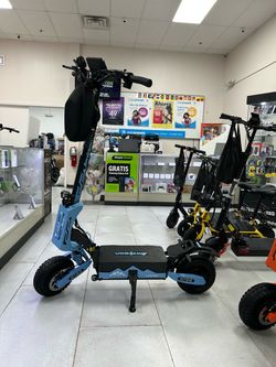 FINANCE IT OR CASH Electric Scooter Arwibon GT08 Dual 5600W 50mph $50 Down Payment